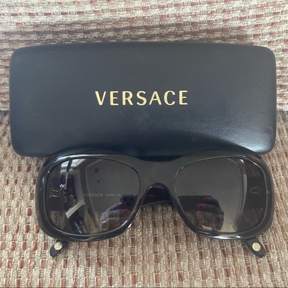Versace sunglasses, brown tortoise